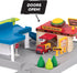 Driven by Battat Gas Station & Drive-Thru Restaurant Playset - 5-Piece Toy Car Accessories for Kids, 3 Years +
