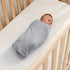 Pack 3 Comfy Cubs Muslin Swaddle Blankets of and Baby Changing Pad Compact Size Bundled