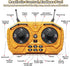 3 4 5 6 7 8 15 2.2 lb 4-6 RC Excavator Toys for Year Old Toddler Boys, Channel Remote Control Construction Toys