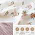 Muslin Baby Blankets for Girls, Super Soft Minky with Breathable Cotton Front and 3D Dotted Fleece Backing, Pink Floral