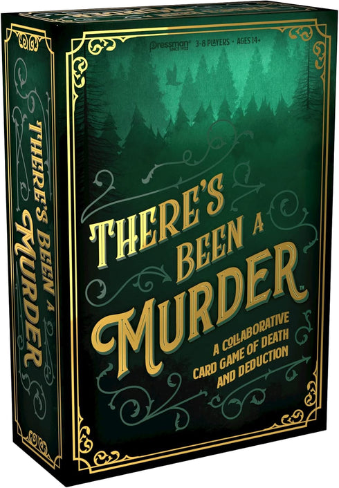 There's Been A Murder - Collaborative Card Game of Death and Deduction by Pressman, for Ages 14 and Up