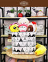 HUNRUNG Square Storage Bins - Nursery Hamper Canvas Laundry Basket, Foldable Waterproof Boxes for Toy Organizer