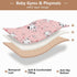 KUEJOP 50x50 inch Tummy Cute Pink Cow Pattern Prints Baby Play Mat for Floor, Playpen Mat,Thicken Soft Non-Slip Time