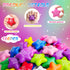 100PCS SHQDD Bulk Star Stress Balls for Adults & Kids - Motivational Quotes Soft Foam Stress Relief Squeeze Toys