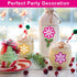 Fancy Land Christmas Stickers, Foil Snowflake Stickers for Holiday Party Supplies, 200Pcs Per Roll
