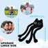 Long Cat Plush Pillow, 39" Cute Black Cat Stuffed Animals Kawaii Soft Plushies,Big Plush Toys Gift for Girlfriend Kids