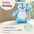 Bearington Precious Heart Penguin Stuffed Animal - Valentines Stuffed Animal with Soft Fur - Adorable Valentines Day