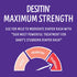 40% 12 4.8 oz Desitin Maximum Strength Baby Diaper Rash Cream, Zinc Oxide, Hypoallergenic No Added Parabens & Dyes