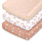The Peanutshell Baby Girl or Boy Changing Pad Covers Set of 3
