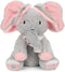 Cuteoy Peek A Boo Elephant Interactive Plush Toy with Moving Ears Musical
