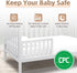 Salcod Toddler Safe Guardrail Compatible with Delta Children Convertible Crib, Crib Rail for Prevent Toddler from