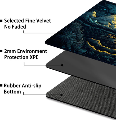 MTG Playmat with Free Storage Bags - Game Mat 24 x 14 inches for TCG and Board Games (Magic Mat 55, Regular)