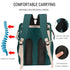 Fwkekye Backpack, Baby Diaper Bag Baby Bags for Boy Girl, New Mom Gifts for Women, Large Capacity, USB Port,Green