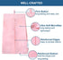SPRINGSPIRIT Diaper Stacker Caddy Organizer, Easy Access & Dustproof Portable Hand Free Diaper Holder - Pink