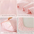 Sets 4 Pink Toddler Bedding for Girls, Pieces Bed-in-a-Bag for Toddler Girl, Soft Microfiber Lightweight Breathable