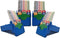 BabyFoxy Jranter Set of 4 Bridge Bidding Boxes for Bridge Game- Set of