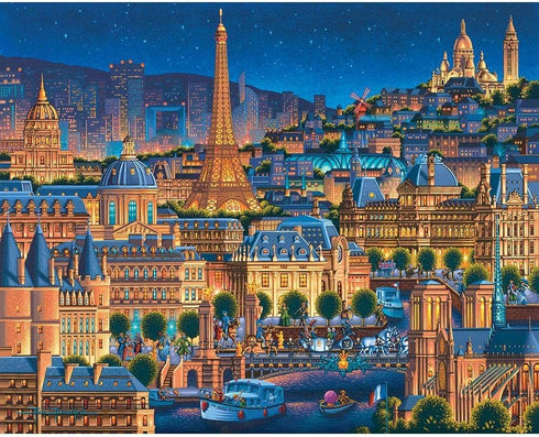 Jigsaw Puzzle - Paris City of Lights - 1000 Pieces