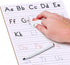 Scribbledo Dry Erase Handwriting Practice Board for Kids, 9 x 12 Inch Alphabet Tracing Whiteboard