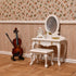 iLAND 1:12 Scale Victorian Dollhouse Furniture, 5pcs Dollhouse Bed Set