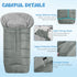 Universal Baby Footmuff for Strollers, Winter Stroller Cover with Fleece Lining, Baby Bunting Bags