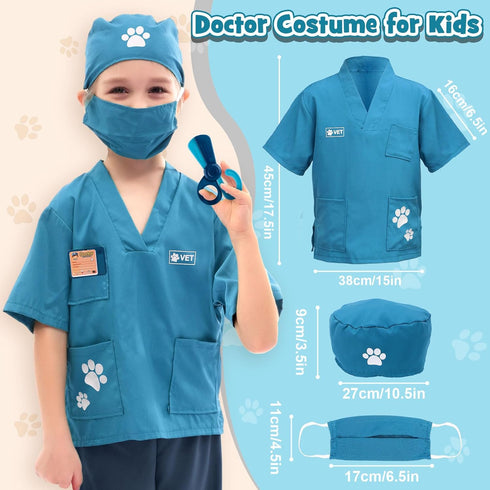 22Pcs Playset 3 4 5 6+ Dog Toys for Kids Vet Doctor Kit,Walking Barking Electronic Interactive Husky Dog