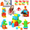 40pcs Magnetic Blocks for Toddler Toys, Large Building Blocks for Classroom, STEM Montessori Magnet Toys for Ages 3-6