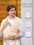 Momcozy Summer 8-35 lbs Baby Carrier AirMesh - The Perfect Sling for Newborns to Toddler - Cooling Fabric Baby Wrap
