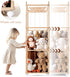 Mloong Bedroom-54 inch Stuffed Animal Storage, Wood Stuffed Animal Zoo Storage,Space Save Toy Organizer, Extra Large