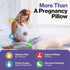 Memory Foam Pregnancy Pillow for Sleeping - U-Shaped Full Body Pregnancy Pillow - Body Pillow for Adults, Maternity