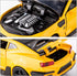BDTCTK Camaro Bumblebee Car Model Toy 1/32 Zinc Alloy Pull Back with Sound and Light for Kids (Yellow)