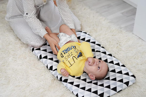 BaeBae Goods 4 Pack Changing Pad Cover Baby Changing Pad Covers Boy or Girl Changing Pad Cover Pure Jersey Machine