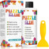 Paistely Jigsaw Puzzle Glue with Scraper, 200ml Puzzle Glue Clear, Easily Preserves Finished