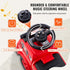 VEVOR Ride On Push Car for Toddlers, Ages 19+ Months, Kids Ride On Toy with Music Steering, Horn & Storage, Red