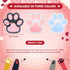 FauKait 1pcs Toys,5.5 Cat Paw Squishy in Big Cute Kawaii fufu Squishies,Sticky Squeeze Cat Paw Fur Ball,Super Soft