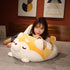 Plush Husky Stuffed Animal, Cuddly Dog Hugging Pillow, 20 Inch Husky Plushies Gift for Kids and Lovers