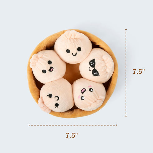 5 Emotional Support Dumplings by Relatable, Cuddly Stuffed Animals and Toys, Squishy Toys and Plushies, Great Gift