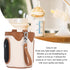 Sunisfa 26 Baby Bottle Warmer USB Powered Gears Temperature Adjustable Portable Bottle Milk Warmer with Smart