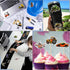 QTL Truck Stickers for Kids, Boys Tractor Stickers for Water Bottles, Easter Basket Stuffers, 50Pcs