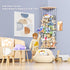 Corner Stuffed Animal Storage Zoo Adjustable Natural Solid Wood Toy Organizer & Teddy Bear Holder Large Wall Plushie