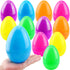 Haconba 12 Pack 4 Inch/ 5 Inch/ 6 Inch Fillable Easter Eggs Colorful