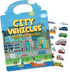 Reusable Sticker Book for Toddlers 3-6, Jelly Stickers for Kids, Sticker Activity