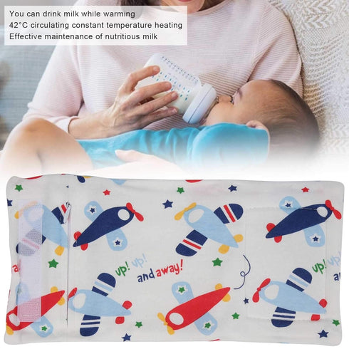 Portable USB Baby Bottle Warmer - Travel-Friendly Milk Heater for Infants