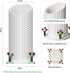 Latephiy Set, 10328 10342, Vase Building White Vase for Roses Flowers Bouquet for Women Adult Flower Lovers, Christmas