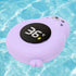 IP67 1 BRRNOO Baby Bath Water Thermometer with Green Light Alarm, Digital Bathtub Safety Thermometer for Infant Toddler