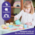 36-Piece Set Playset Playset 3+ Casdon Tea - Colorful Toy with Teapot, Milk Jug, Cups & Saucers, Cake, & More
