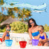 30 Set 6 Summer (5.5 4.7 Inch) Didaey Beach Sand Buckets and Shovels, Include Sand Pail Bucket Colors with Castle