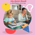 My Quiet Book - Toddler Travel Toys for Ages 1-4, Montessori Busy Book with 10 Activities