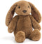 RECUR Plush Rabbit Stuffed Animal Toy,Soft Plushie Brown Rabbit,12 Inches,Adorable Gift for