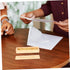 Wooden Pregnancy Test Keepsake Box with Lid Rustic Footprint Design Female Pregnancy Announcement Case Multipurpose