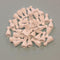 Set of 36 White Plastic Pawns for Board Games (Chess & Sorry Replacement Halma Markers, Arts & Crafts Supplies)